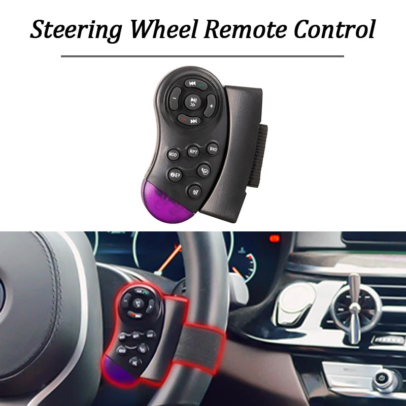 Bluetooth Car Radio With Remote Control In Dash Kit