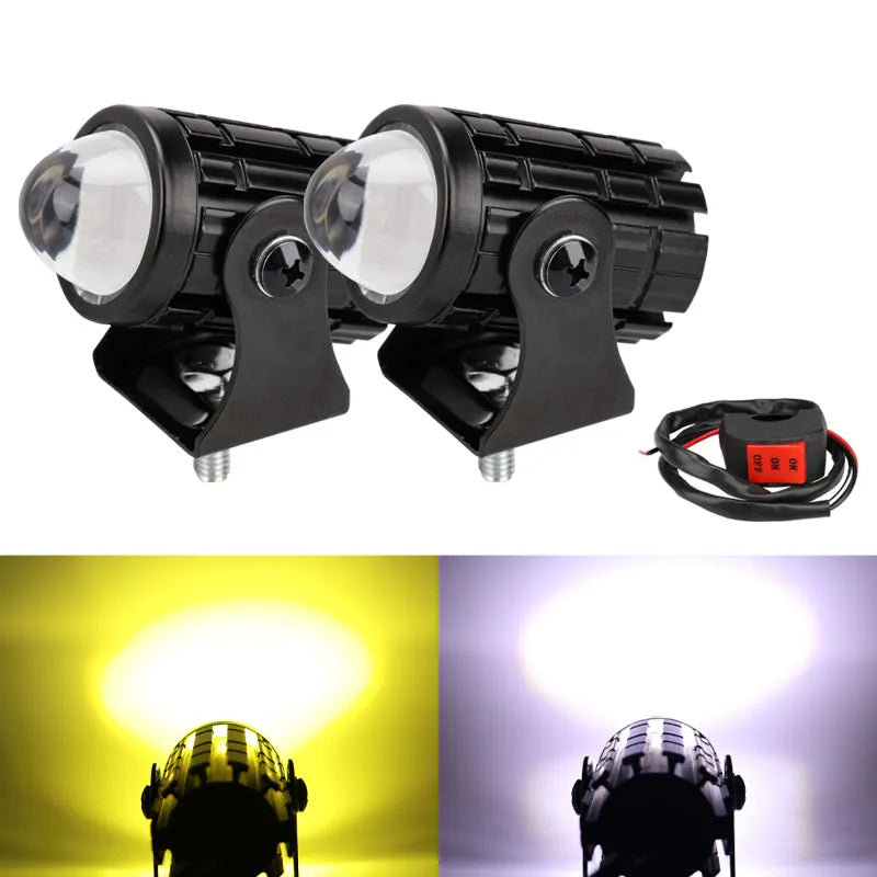 Universal Mini Motorcycle Driving Headlight