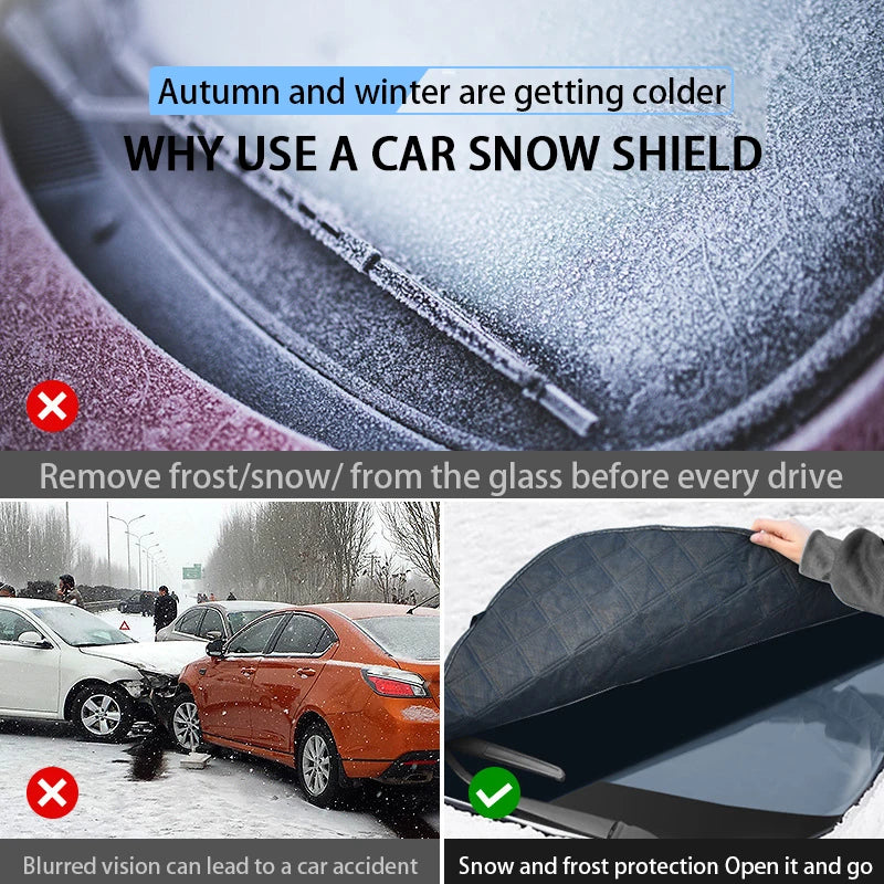 7-Layer Extra Large Thicken Car Snow Cover