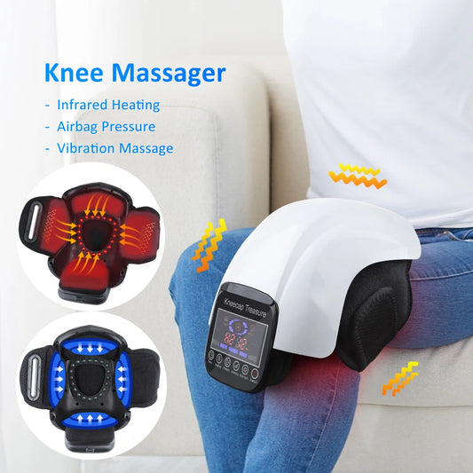 Electric Heating Knee Pad Air Pressotherapy Massager