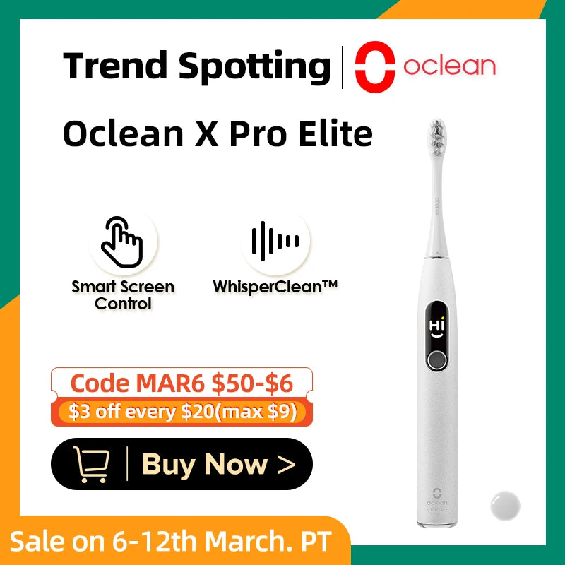 Smart Sonic Electric Toothbrush