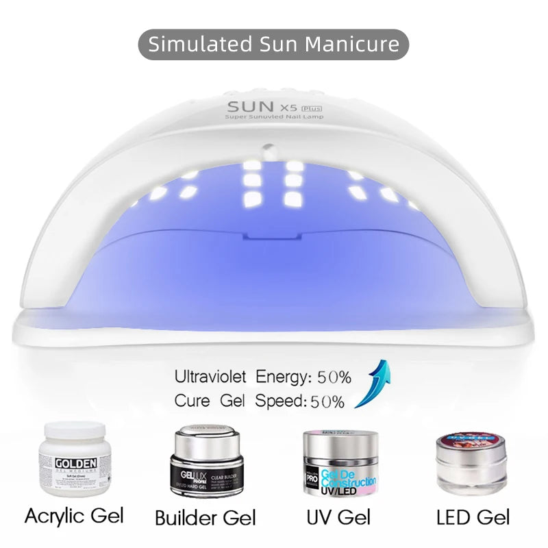 Nail Dryer LED Lamp for Curing All Gel Nail Polish With Motion Sensor