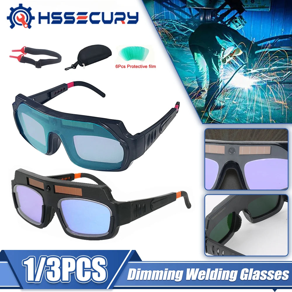 Automatic Dimming Solar Welding Glasses