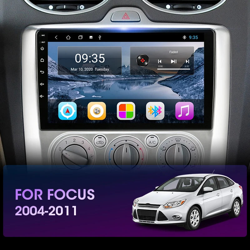 2 DIN 4G+WiFi Car Radio Multimedia Player