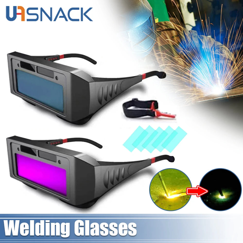 Argon Arc Automatic Dimming Welding Glasses