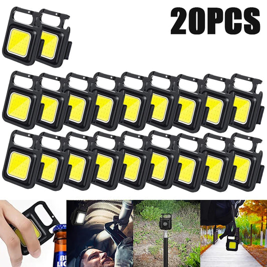 20pcs Mini LED Rechargeable Light