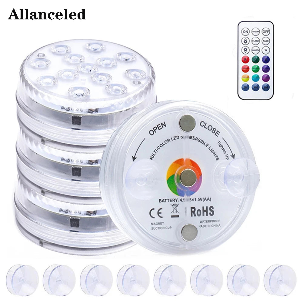 13leds Magnetic Submersible Light