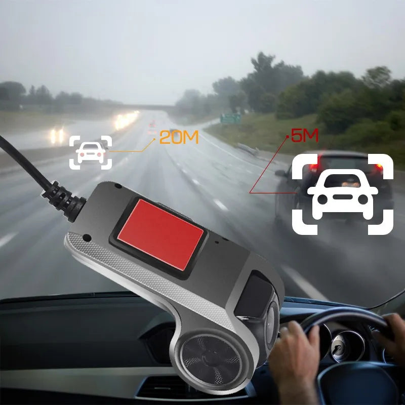 WIFI USB 2in1 1080P and 170 Degree Car Dash Cam  with Wide Angle