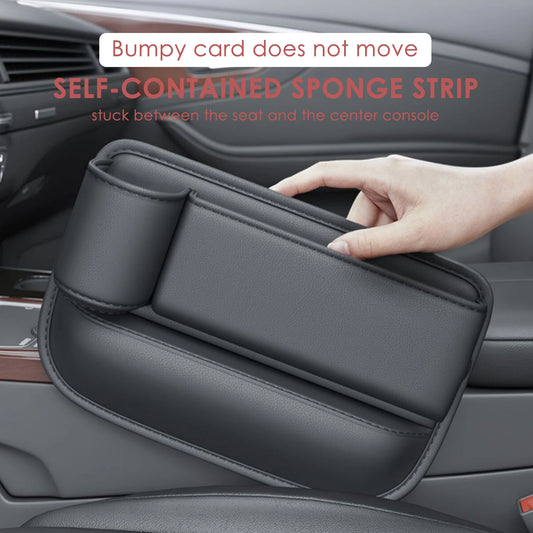 Multifunction Seat Gap Storage Bag For Car Seat Gap Filler With Phone Cup Holder