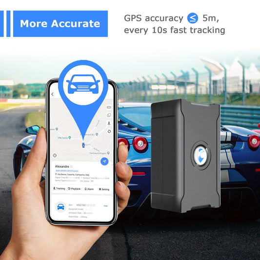 5m accuracy GPS remote tracker with affordable subscription online