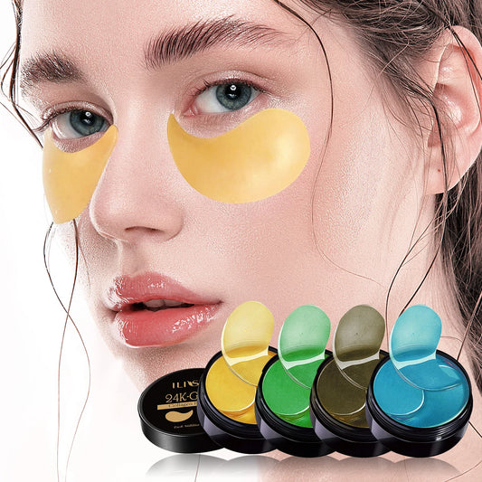 60 pcs Collagen Series Eye Mask to Remove Dark Circles and Anti-Puffiness