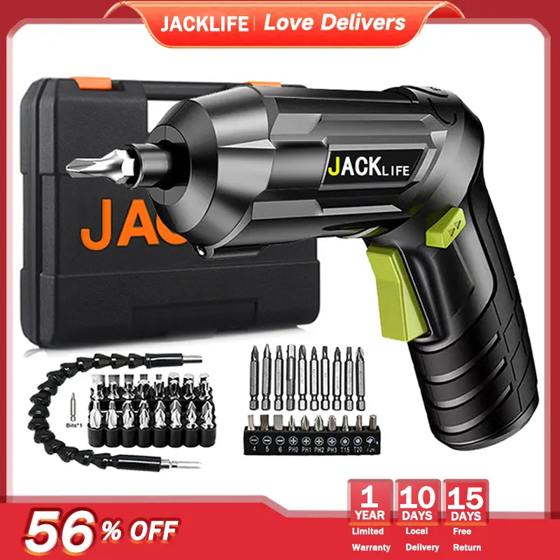 Electric Battery Rechargeable Cordless Screwdriver