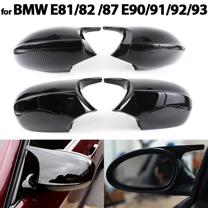 Black M3 Style Cover Rear Mirror Car Accessories