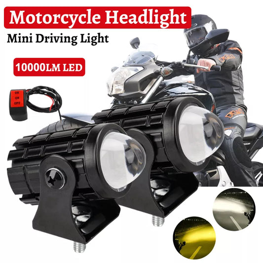 Universal Mini Motorcycle Driving Headlight