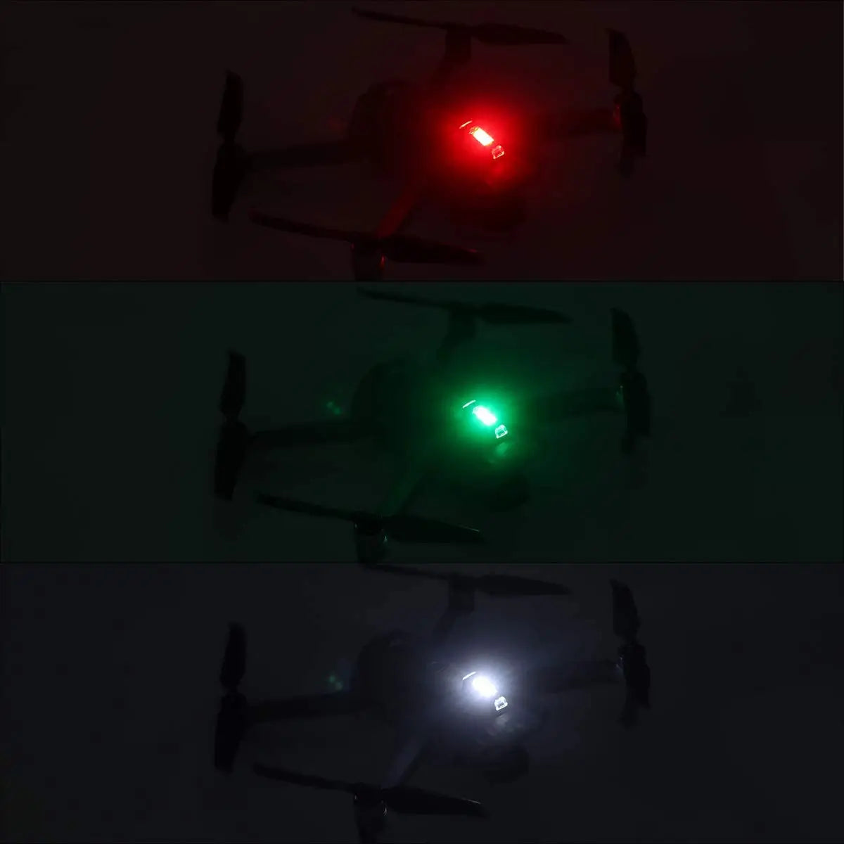 Universal LED Anti-collision Warning Light with Strobe Light and 7 Colors Turn Signal