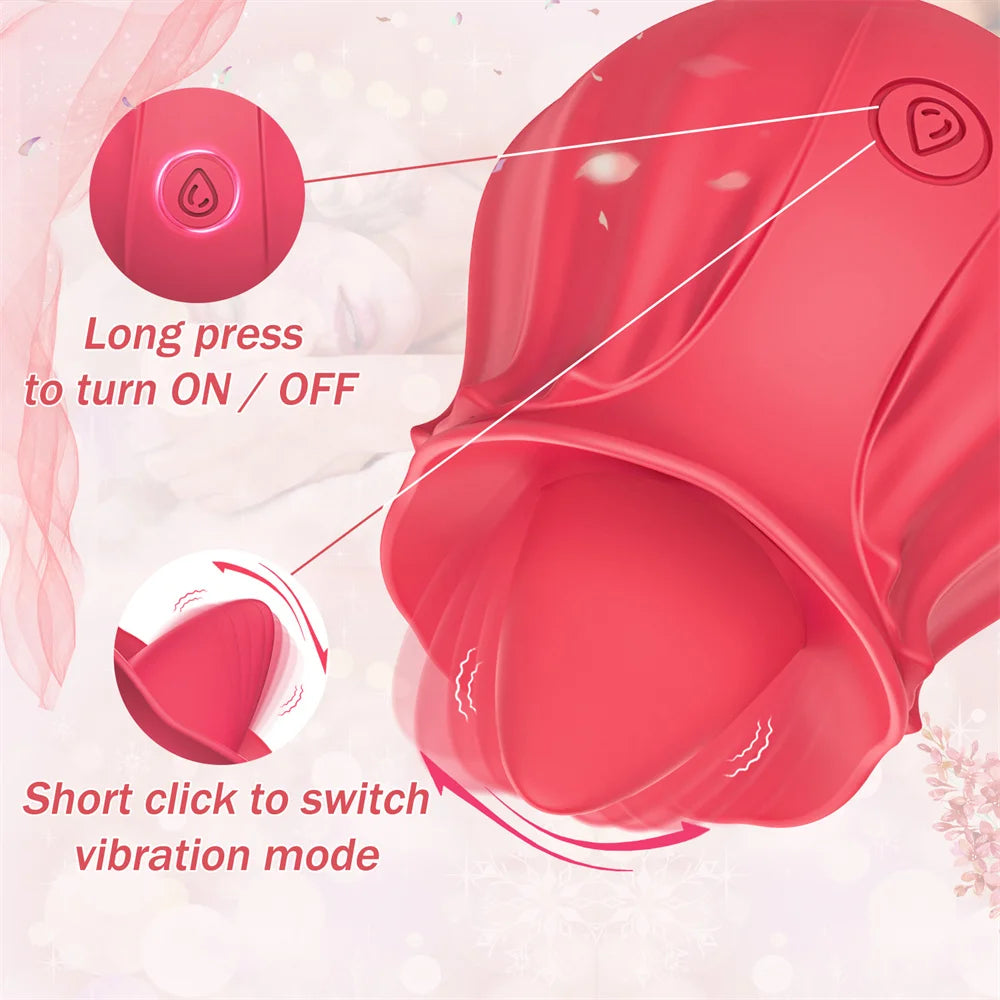 Rose Vibrator Sex Toys for Women