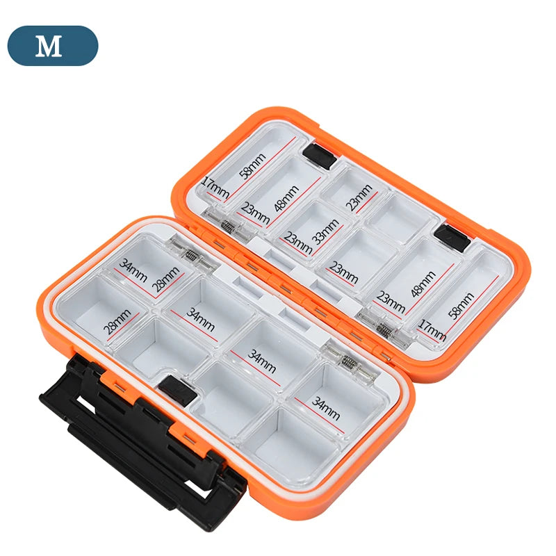 Waterproof Fishing Tackle Box for Hook and Lure