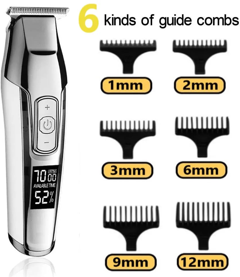 Professional Hair Clipper and Beard Trimmer for Men