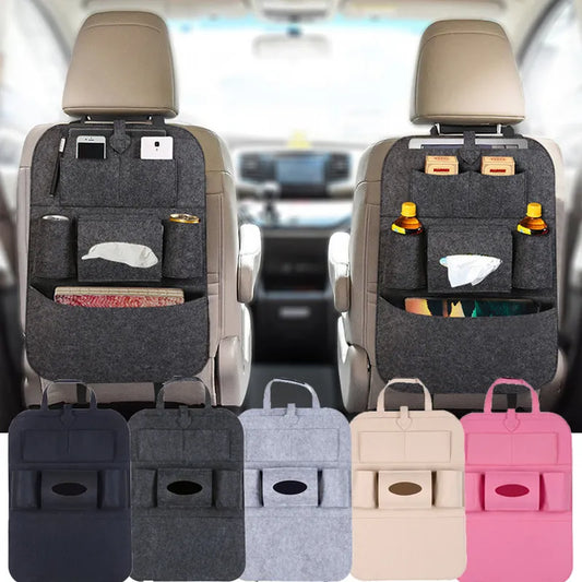 Rear Seat Storage Bag Organizer