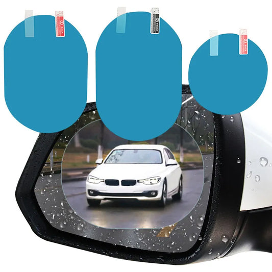 2 Sheets Car Sticker Rearview Mirror