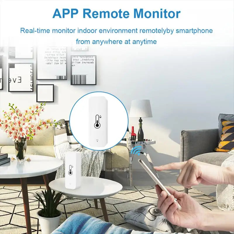 WiFi Real-time Monitoring Temperature And Humidity Sensor