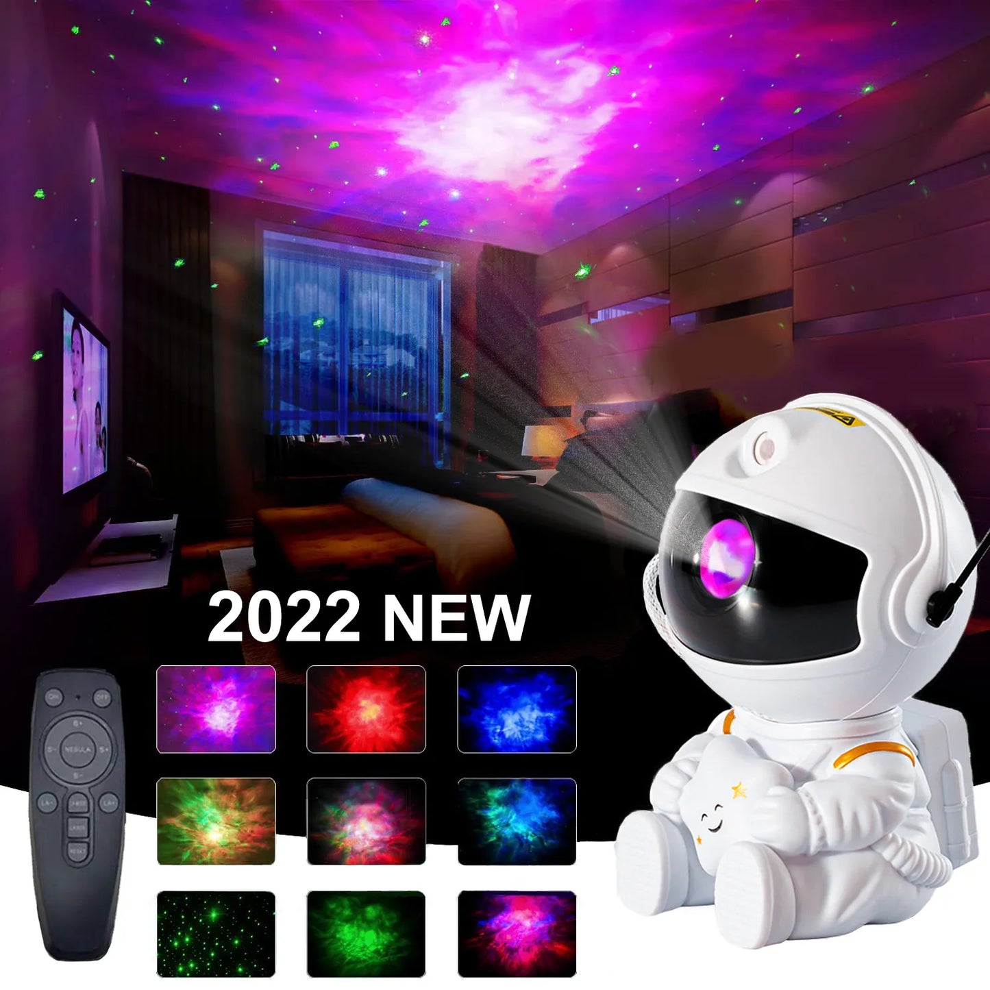 Astronaut Starry Sky Projector Night Light