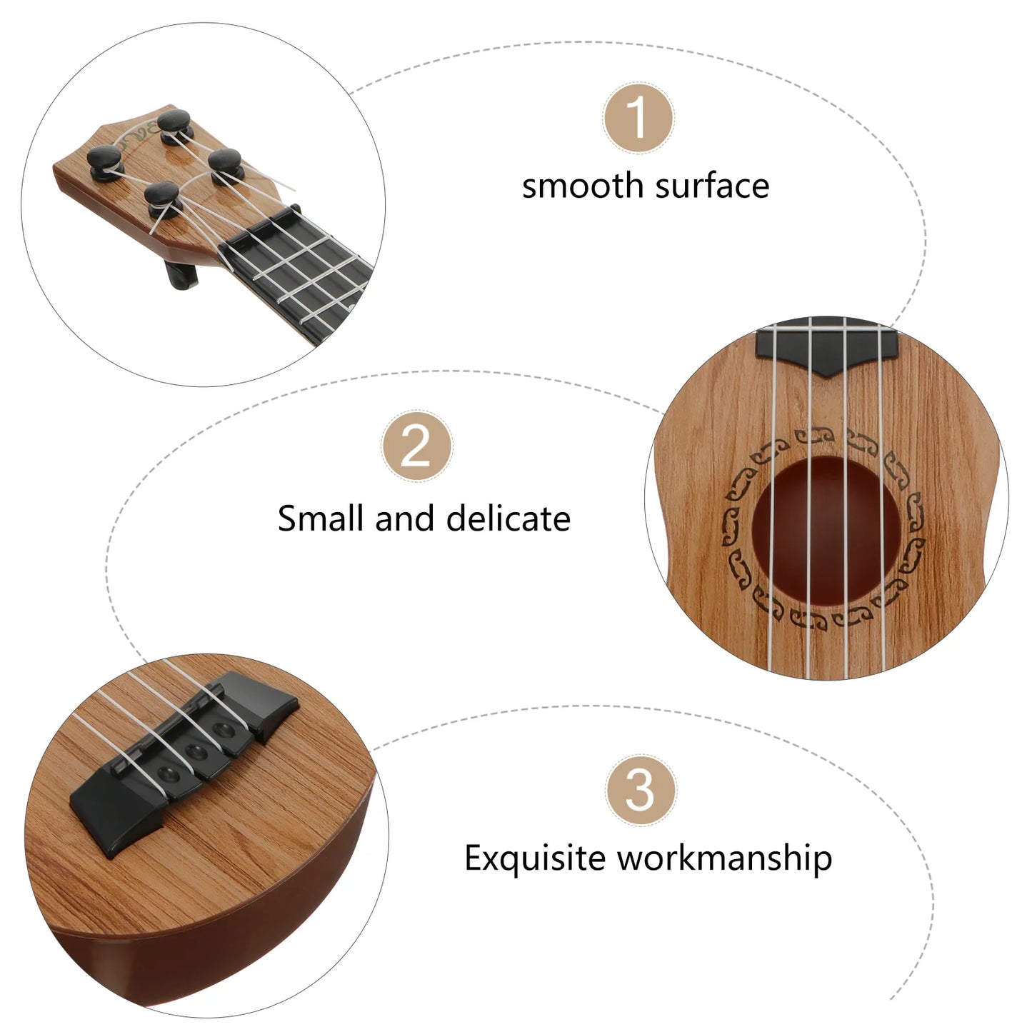 Ukulele Musical Guitar for Kids classical Instrument