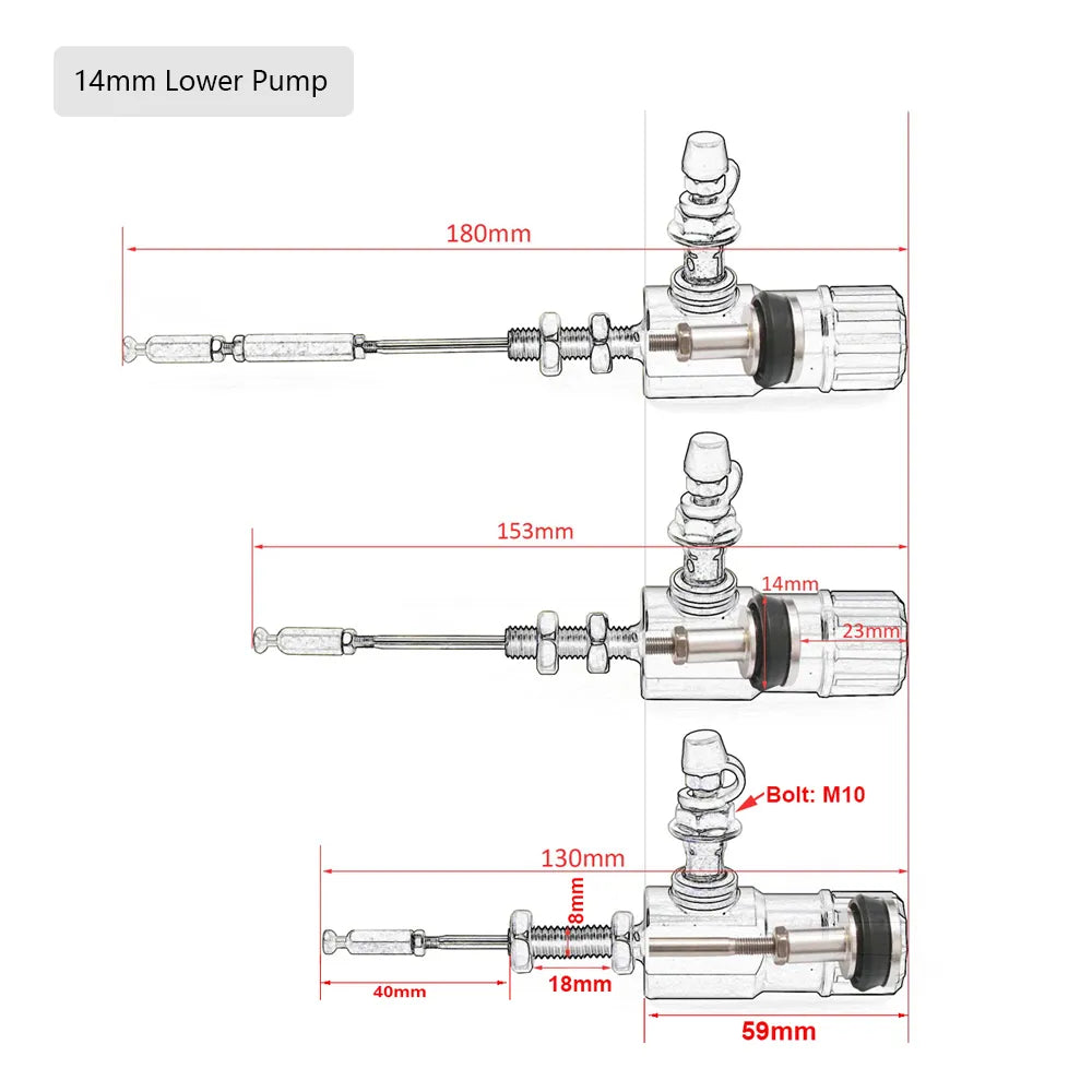 17.5RCS Radial Mounting Brake Clutch Pump Kit