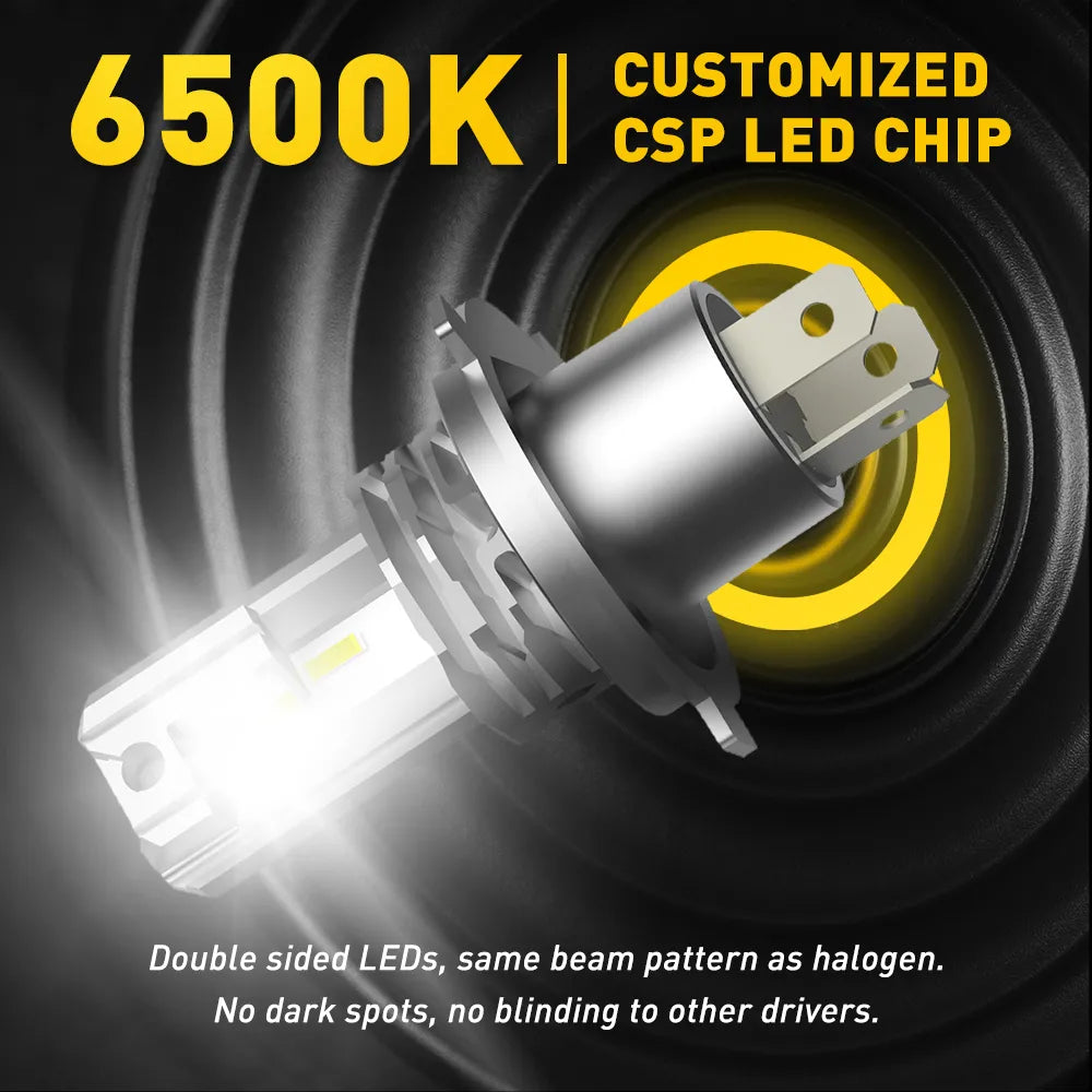 LED Headlight Bulb with High and Low Beam for Audi