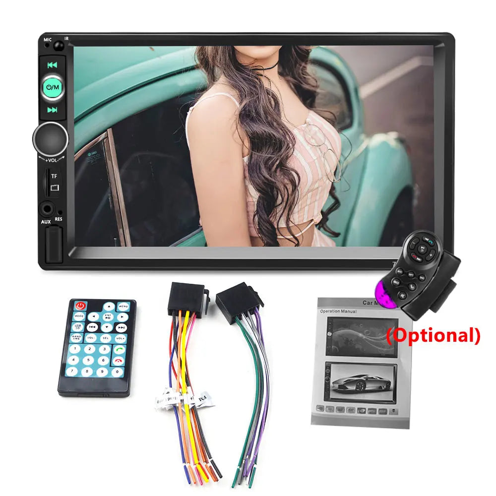 Bluetooth 2D Car Radio Multimedia Player