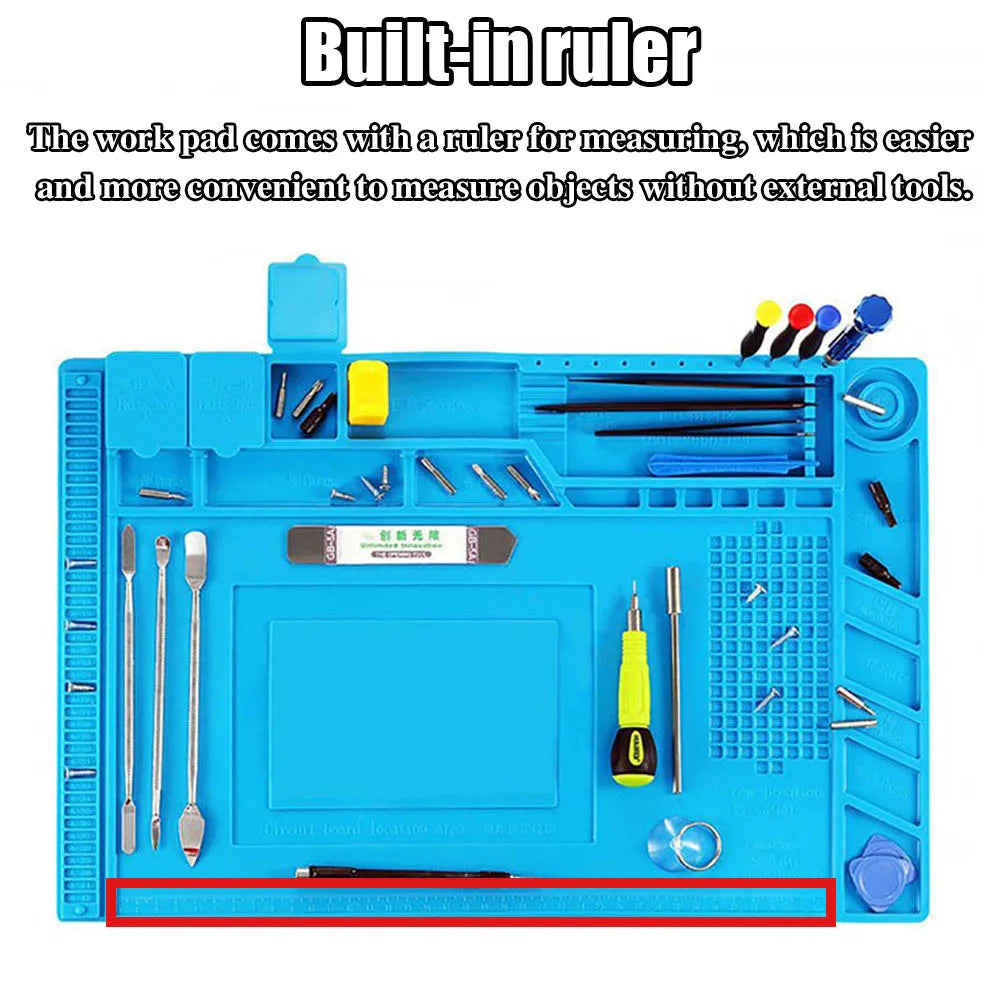 Heat Insulation Soldering Mat Repair Tool Kit