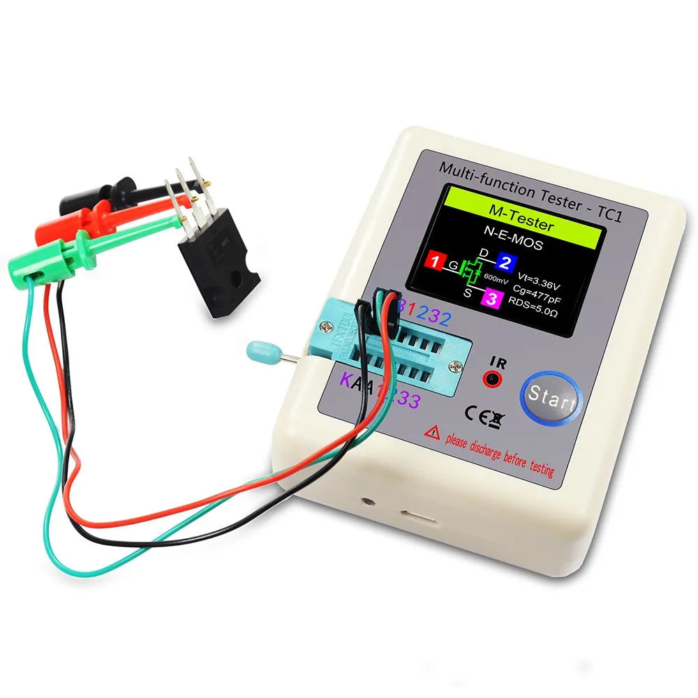 LCD Display Multi-meter Transistor Tester