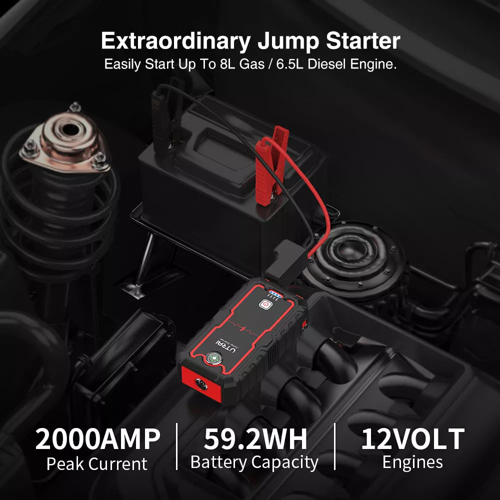 2000A Jump Starter Power Bank Charger