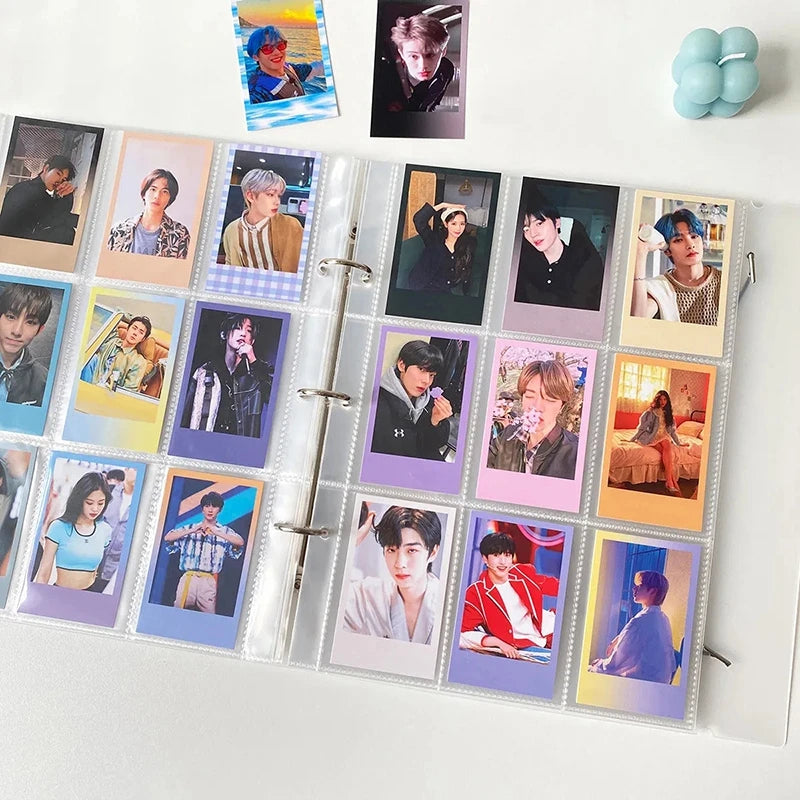 Large Capacity Photocard Binder Kpop Photo Album Instax Polaroid Album Name Card Collect Book Photocard Holder Book