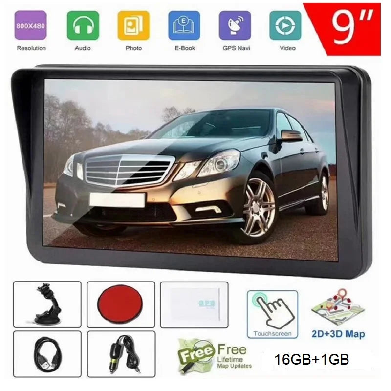 9 inch Android GPS Navigator