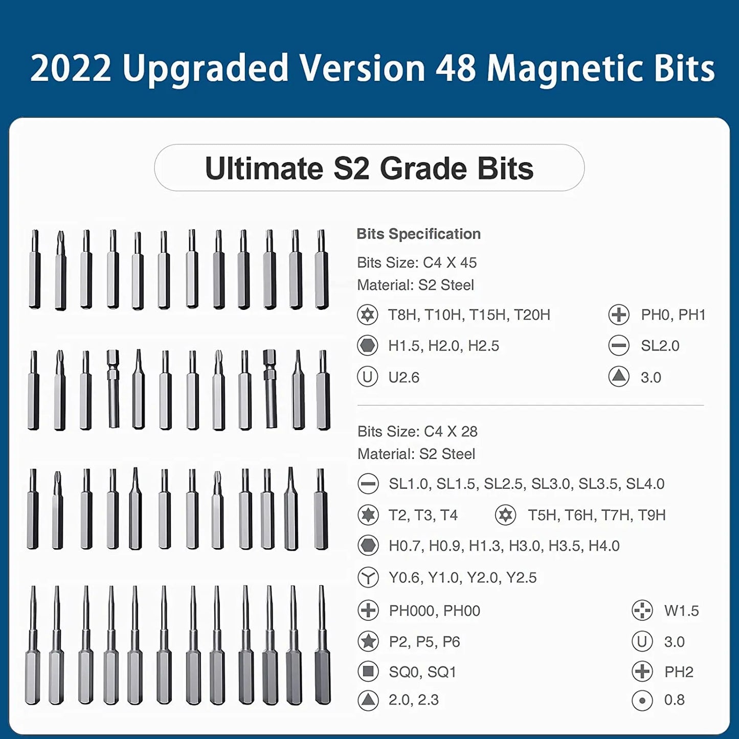 62in1 Rechargeable Cordless Mini Electric Screwdriver