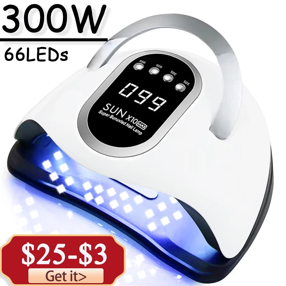 300W Professional Nail Dryer Lamp for Manicure