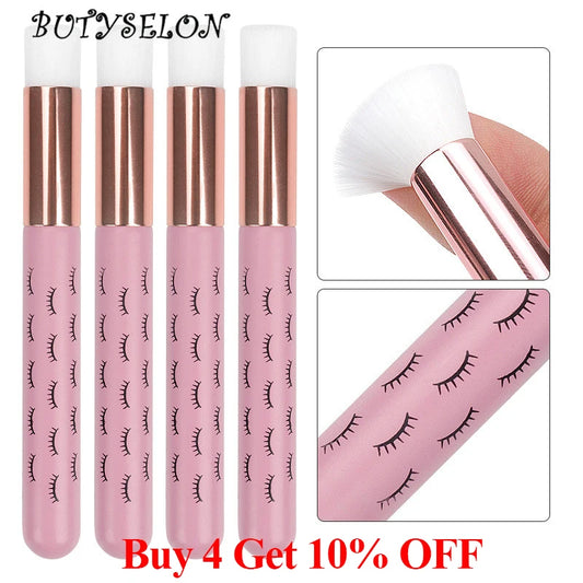 10pcs Eyelash Cleaning Brush Lash Extension Applicator