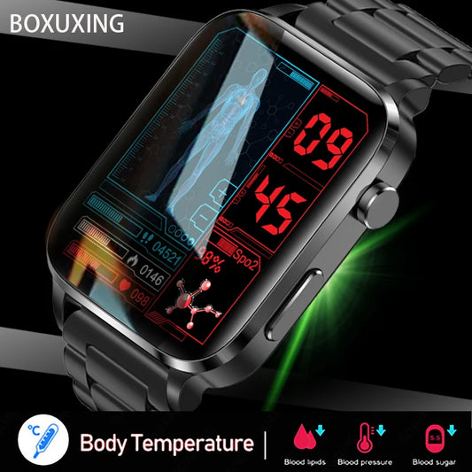 Health Monitoring with Thermometer Smart Watch