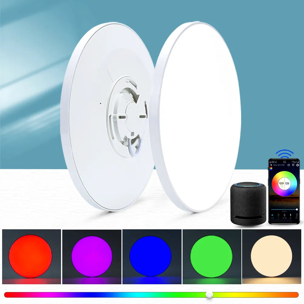 Smart Ceiling lamp with WIFI APP Voice Control