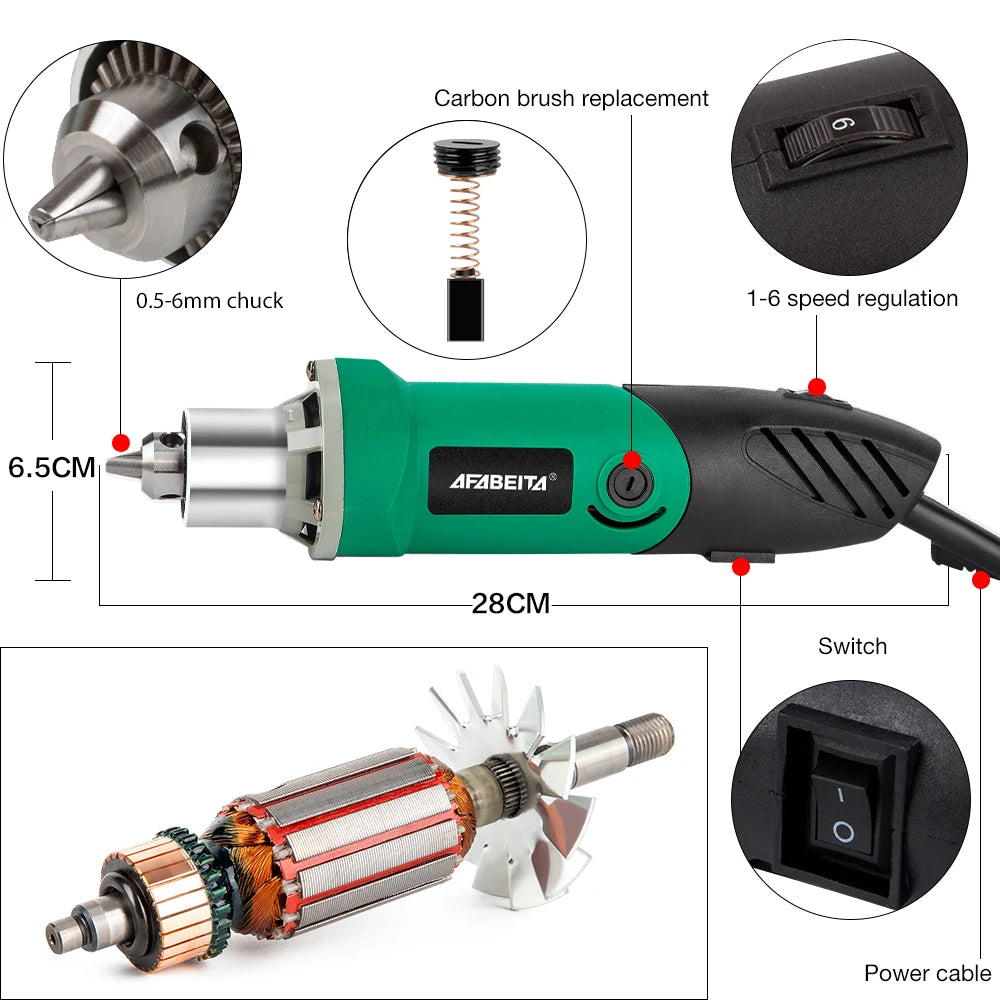 180w/260w/480w Mini Power Electric Drill