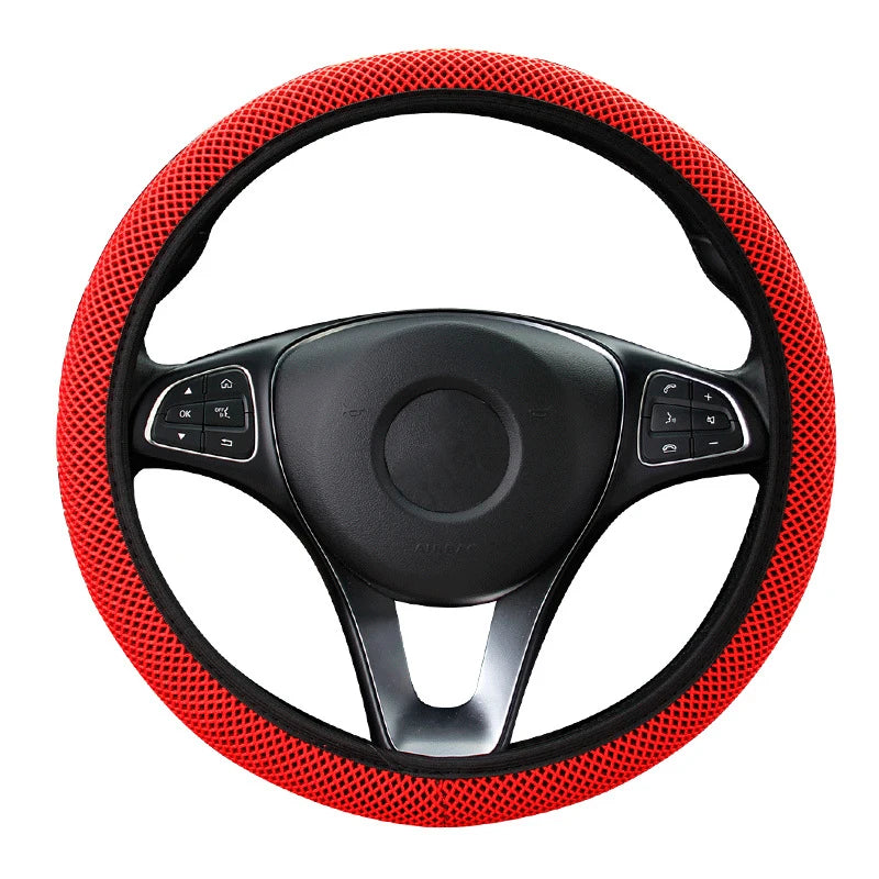 New Four Seasons universal massage coarse mesh ice silk ring steering wheel cover