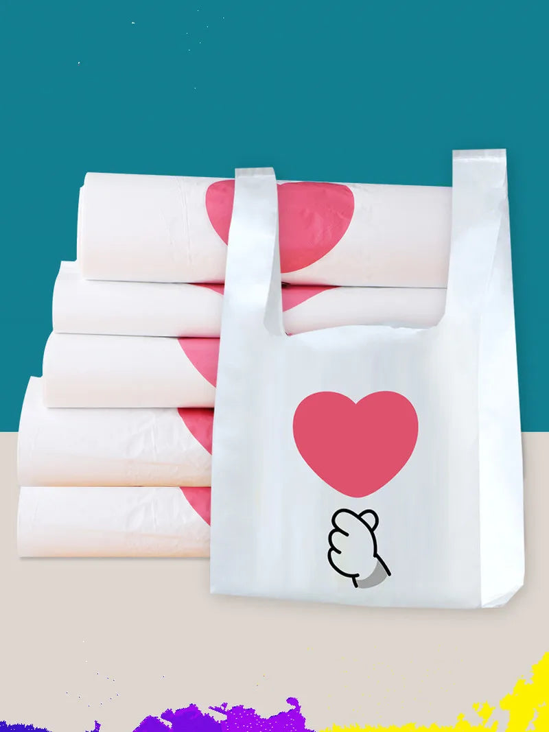 Supermarket Shopping Plastic bags (100pcs)