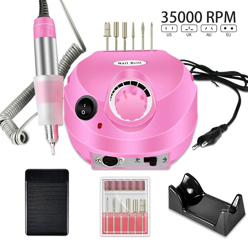 35000 RPM Electric Nail Drill Machine