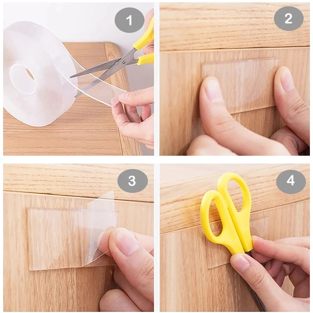 Reusable Traceless Nano Double-Sided Tape Grip