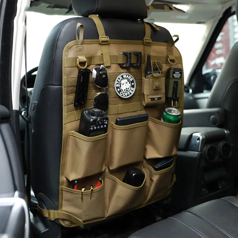 Camo Back Seat Storage Bag Multifunction
