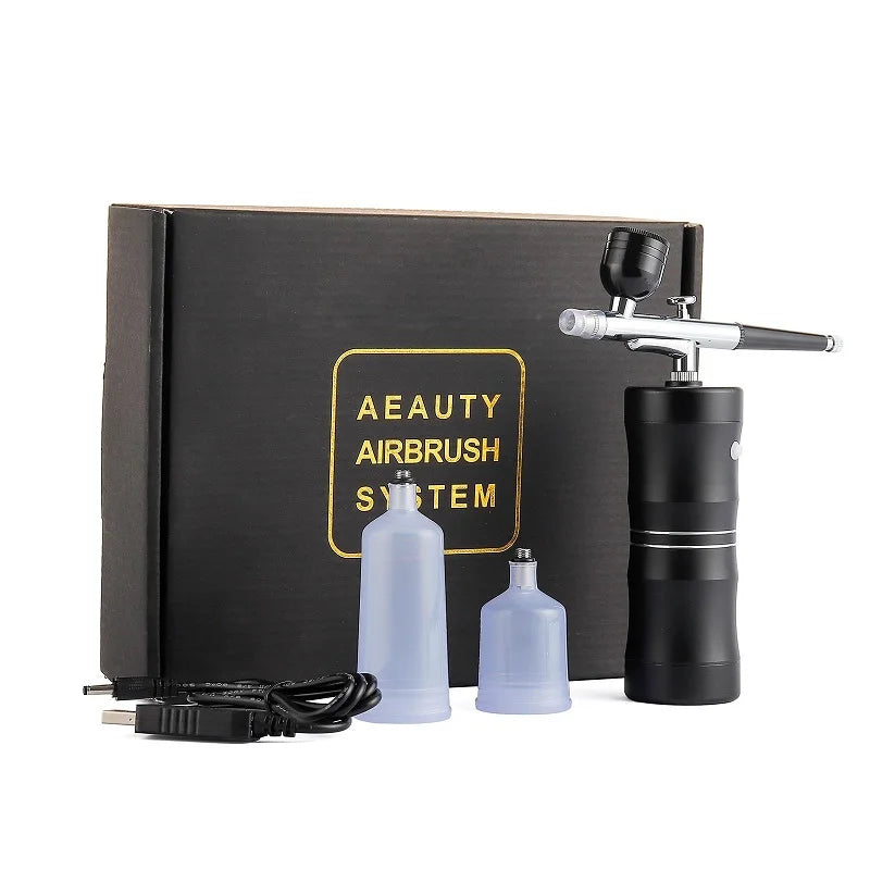 USB Rechargeable Mini Nano Fog Air Compressor Kit