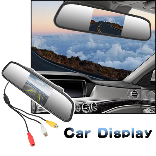 Car HD Video Auto Parking Monitor with 8 LED Night Vision