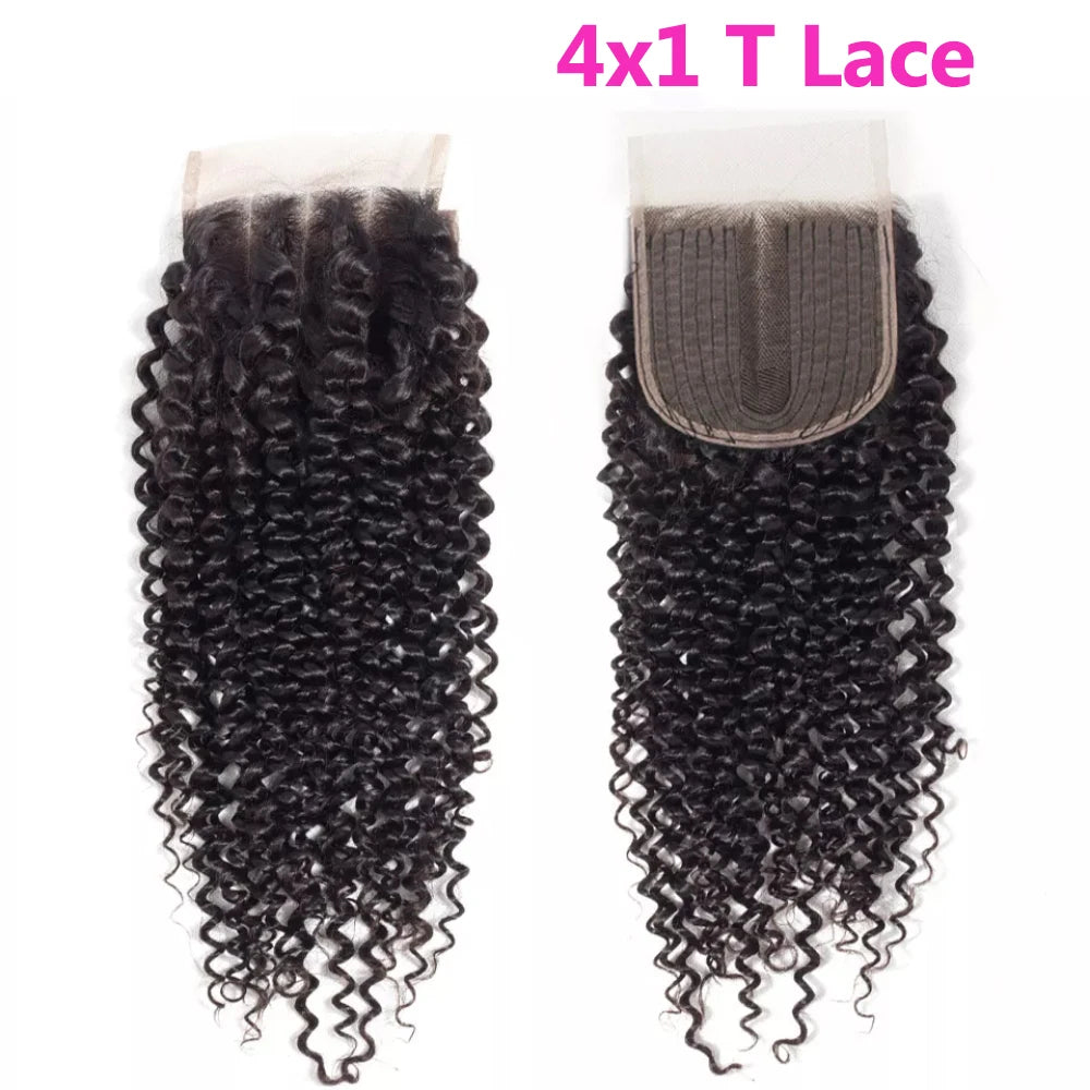 Brazilian Human Hair Deep Wave 4x4 Lace Closure