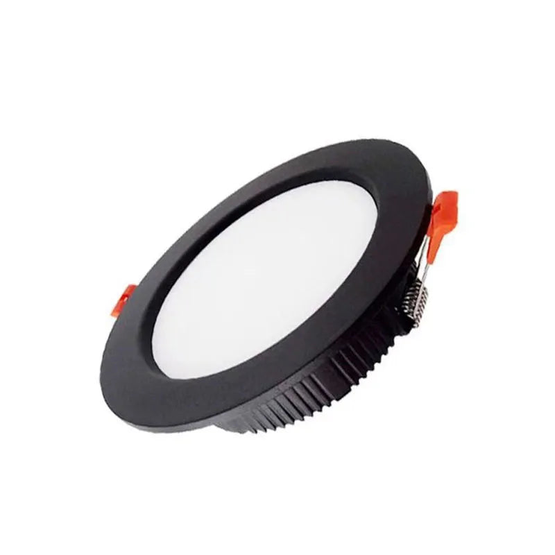 Black/White 3W 7W 9W 12W and 12V LED ultra-thin downlight